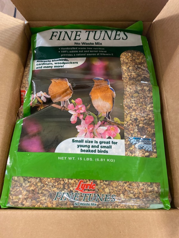 Photo 1 of Fine Tunes Wild Bird Seed - No Waste Bird Food Mix - 15 lb. Bag