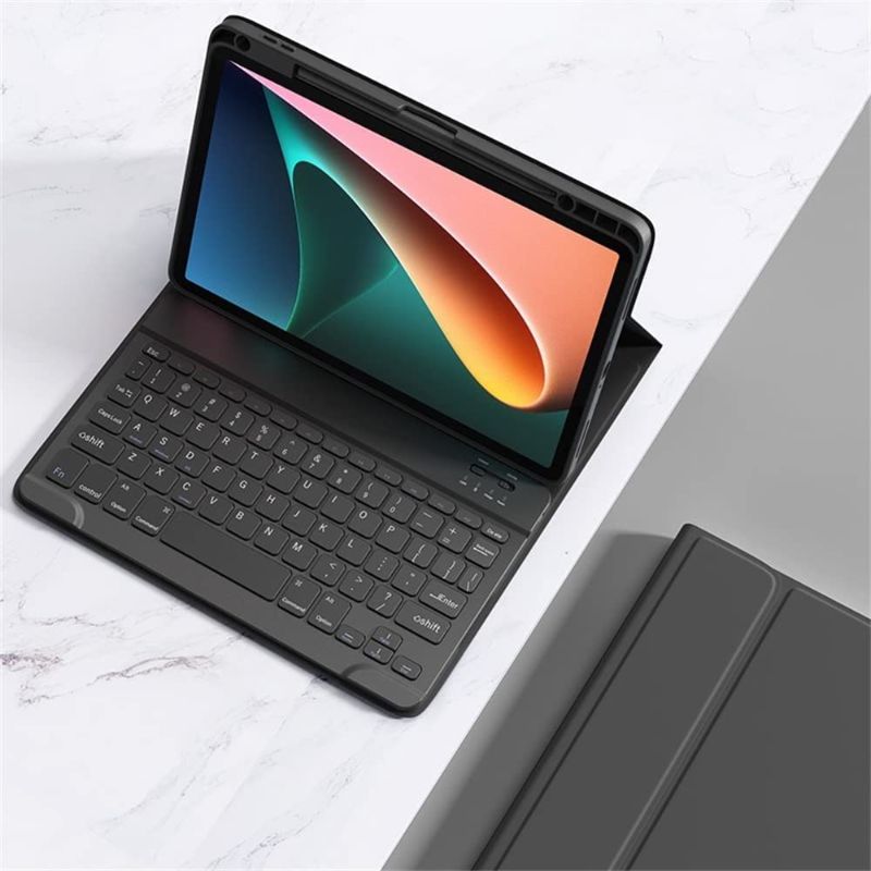 Photo 1 of Keyboard Case for iPad Mini 6th Generation Magnetic Detachable Bluetooth Keyboard Cover with Pencil Charging Holder for iPad Mini 6 2021 