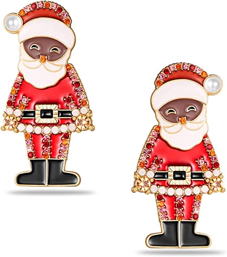 Photo 1 of Colorful Christmas Earrings For Women Christmas Earrings Christmas 