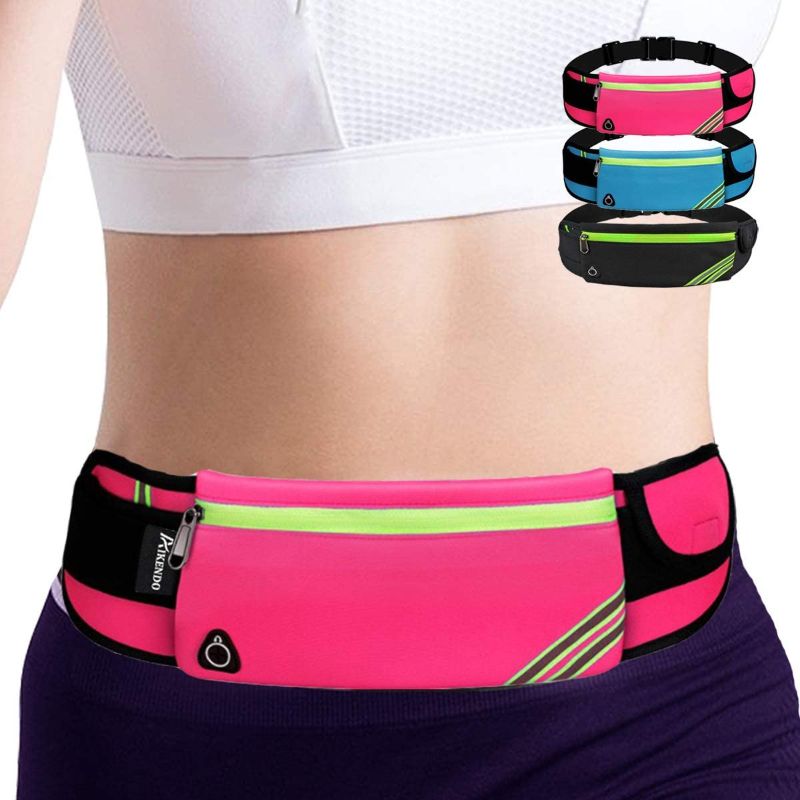 Photo 1 of Gifts Presents for Women Fanny Pack Running Belt,Belt Bag,Water Resistant Wasit Pack Bag for Hiking Fitness,Phone Carrier,Running Gear(Pink)