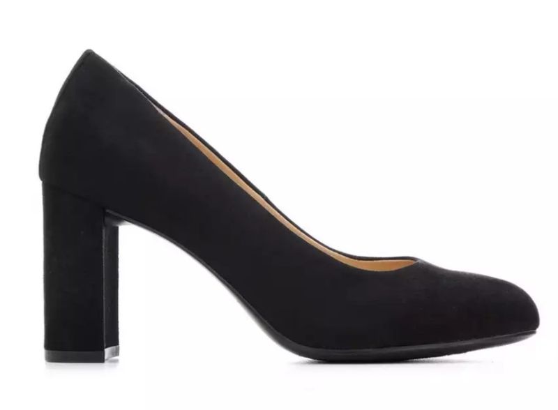 Photo 1 of mysoft women's thick heels 20 -22x , black size 6 1/2 