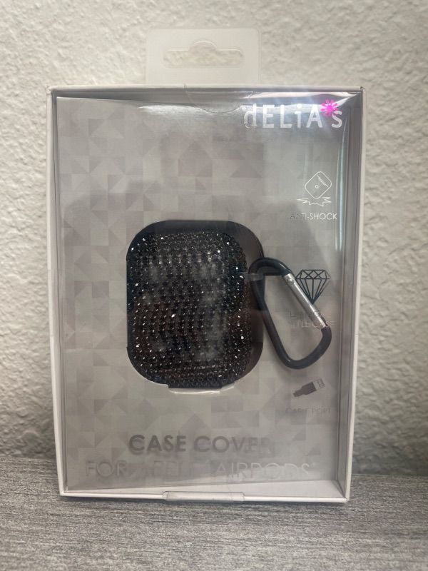 Photo 2 of DIAMOND CASE FOR APPLE AIRPODS 1/2 AND AIRPODS PRO WITH CARABINER
