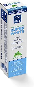 Photo 1 of Kiss My Face Toothpaste Whitening Cool Mint 4.5 Ounce