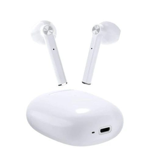 Photo 1 of Letsfit - T16 TWS Wireless Stereo Earbuds with Charging Box - White