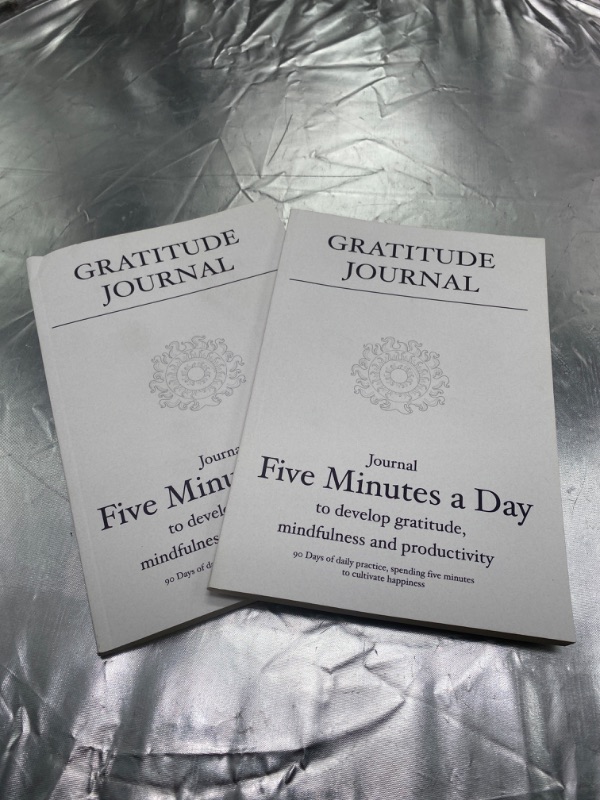 Photo 1 of Gratitude Journal: Journal 5 minutes a day to develop gratitude
