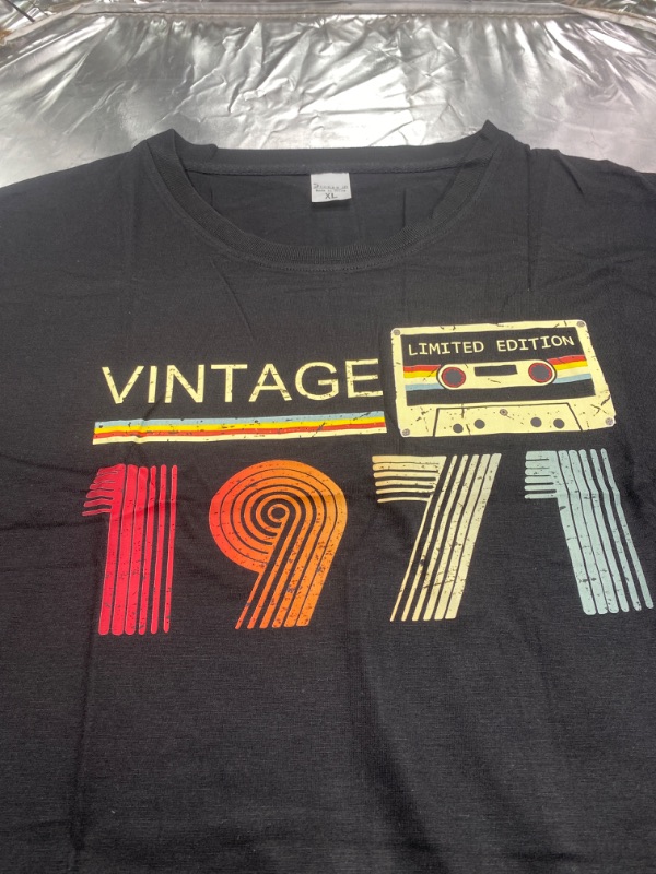 Photo 3 of Vintage 1978 T Shirts for Men 45th Birthday Gifts for Men T-Shirt ( size XL) 