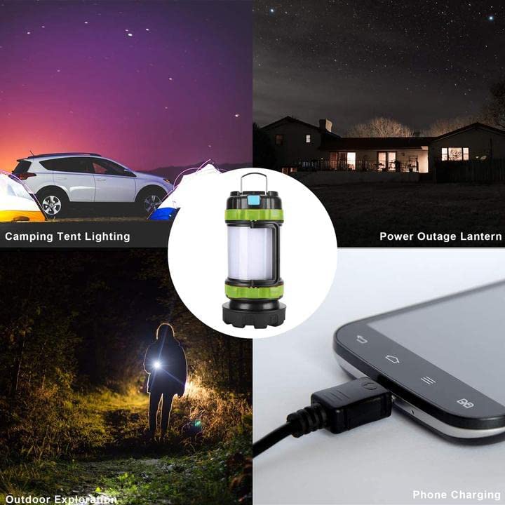 Photo 1 of Camping Lantern Rechargeable , Alpswolf Camping Flashlight 4800 Capacity Power Bank,6 Modes, IPX4 Waterproof, Led Lantern Camping, Hiking, Outdoor Recreations LOOK AT PHOTO