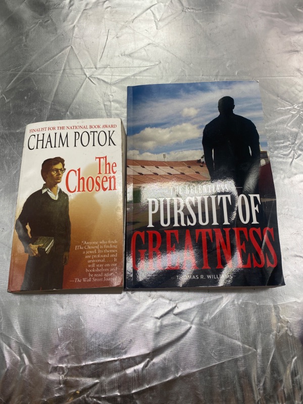 Photo 3 of The Chosen AND  PURSUIT OF GREATNESS BOOK 