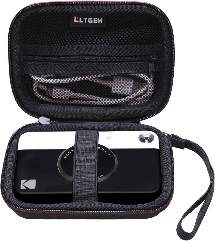 Photo 2 of LTGEM Camera Case for Kodak Printomatic, Kodak Step, Kodak Step Touch, Kodak Smile Digital Instant Print Camera - Protective Carrying Case for Travel and Home Storage(Black)