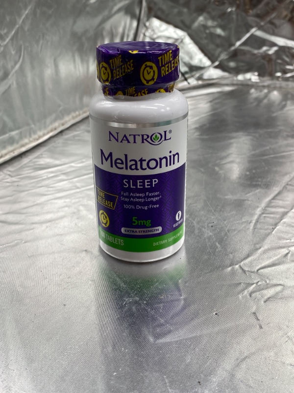 Photo 2 of Melatonin Time Release By Natrol - 100 Tablets