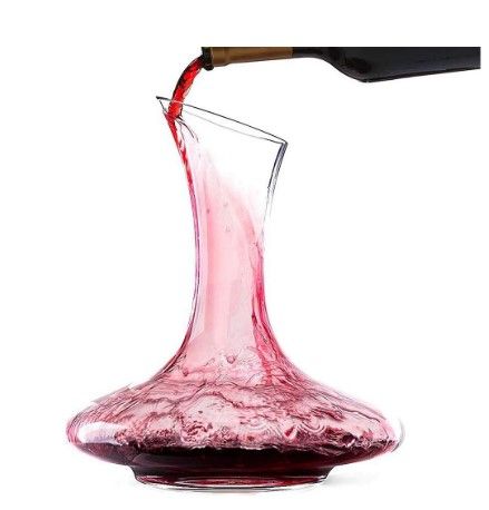 Photo 1 of Bella Vino Premium Crystal Glass Tannin Softening Elegant Wine Decanter,