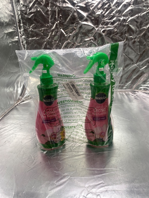 Photo 2 of Miracle-Gro® Ready-To-Use Orchid Plant Food Mist pack of 2 