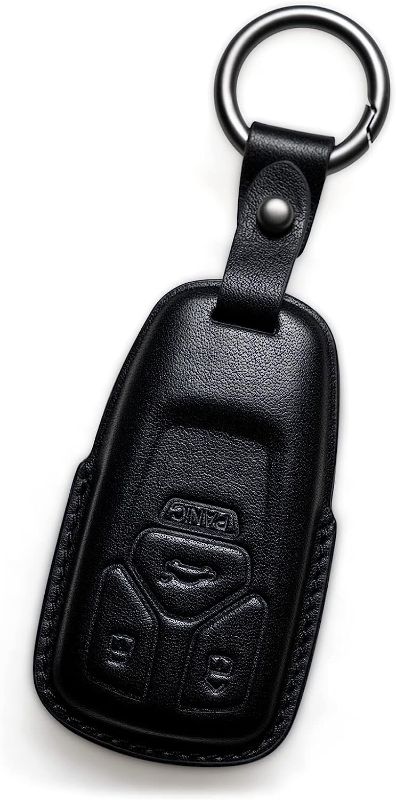 Photo 1 of  Audi Key Fob Cover Leather Keychain Holder car Key case Protector Accessories A4 A5 Q5 S4 S5 SQ5 TT