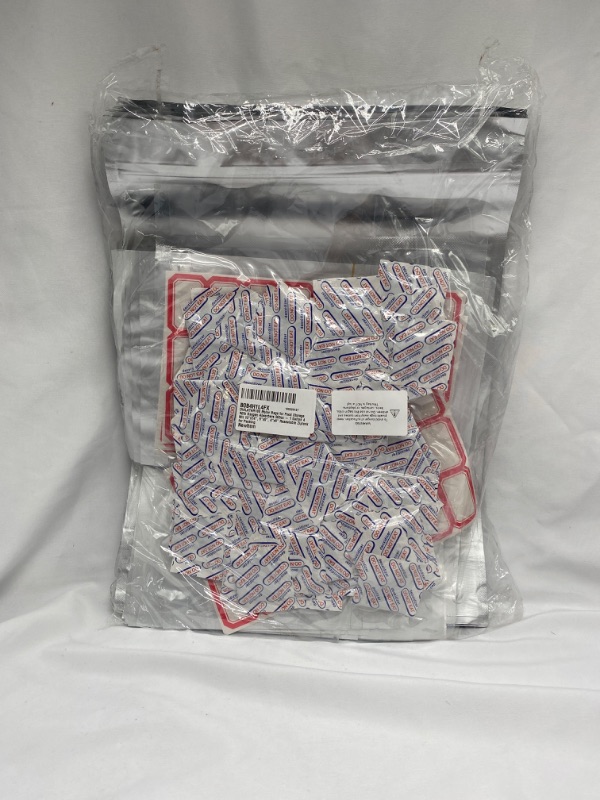 Photo 2 of 100 Mylar Bags for Food Storage With Oxygen Absorbers 300cc - 25 Pack 1 Gallon 4 Mil 10"x14",35 Pack 6"x9", 40 Pack 4"x6" Resealable Ziplock for Packing