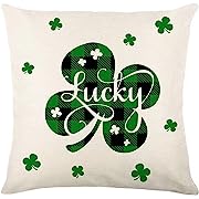 Photo 4 of St Patricks Day Throw Pillow Covers 20x20 Set of 4 Cushion Covers Pillow Cases for Home Outdoor Sofa Decoration?20 inch?