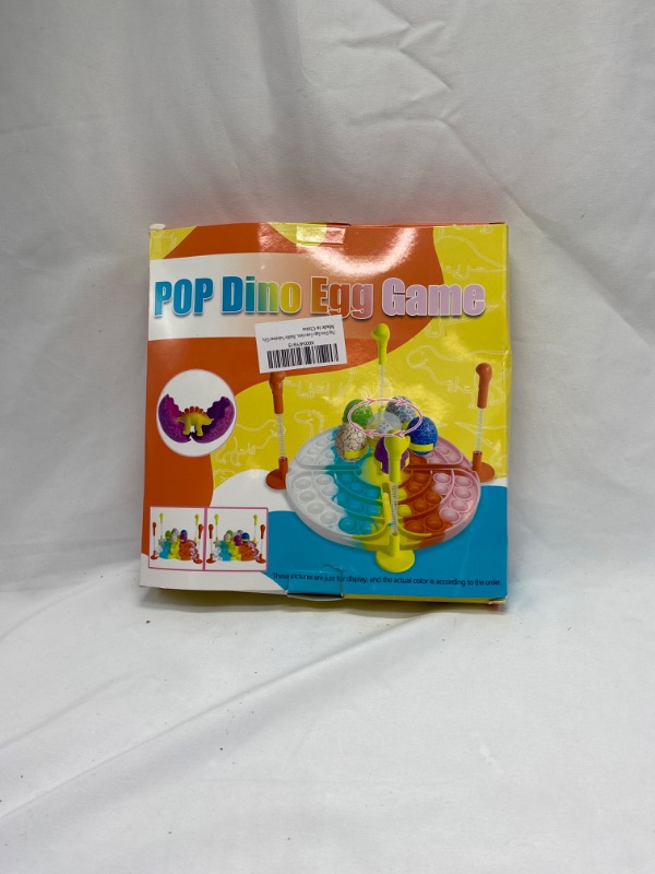 Photo 2 of Dinosaur Toys for Kids, Interactive Dinosaur Pop Fidget Toy Pop Dice Dinosaur Eggs Game Creative Dinosaur Birthday Party Supplies Push Pop Sensory Toys for Kids