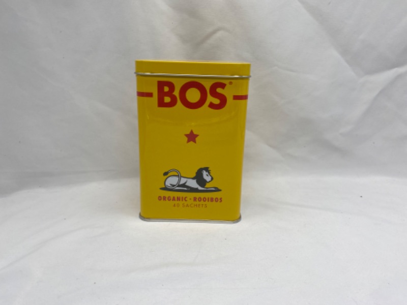 Photo 2 of BOS Organic Rooibos Red Tea Collectible Tin 40 Tea Bags | USDA Organic, Caffeine free & Rainforest Alliance Certified Herbal Tagless Teabags