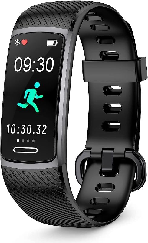 Photo 1 of Pivhh Fitness Tracker with Heart Rate Monitor, 14 Sports Modes Fitness Watch, Pedometer Watch with Sleep Monitor & Step/Calorie Counter, Waterproof Activity Tracker for Women Men Teens
