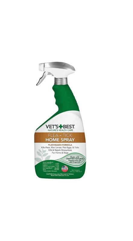 Photo 1 of Vet's Best Flea and Tick Home Spray for Dogs and Home - 32 Ounces with Vet's Best Flea 