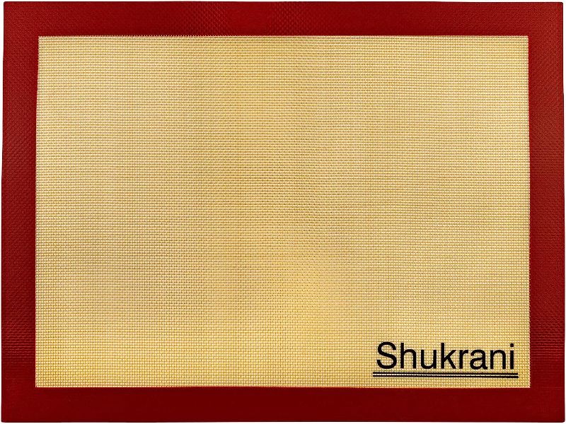 Photo 1 of Shukrani, Non-Stick, Food-Safe, Silicon Baking Mat, Half-sheet, 15.75 x 11.75 Inches (L x W)