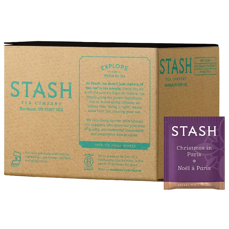 Photo 1 of Stash Tea Christmas In Paris, Box of 100 Tea Bags