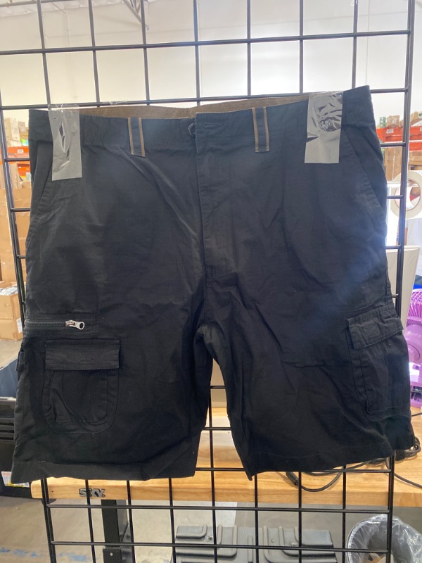 Photo 1 of Hosheen Black Cargo Shorts Size 38 