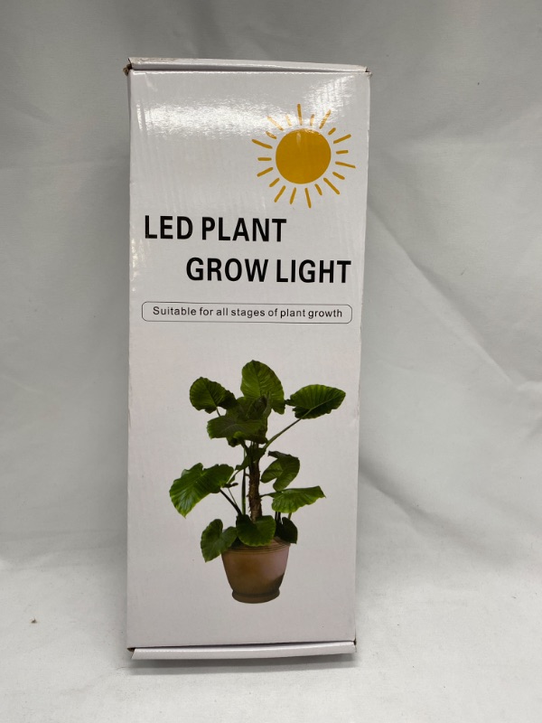 Photo 2 of Grow Lights for Indoor Plants: 144 LED Full Spectrum Grow Light with Timing Function 5 Dimmable Brightness 4 Lighting Modes - Adjustable Gooseneck Plant Light for Seedlings Hydroponics Vegetables 4 Light Heads