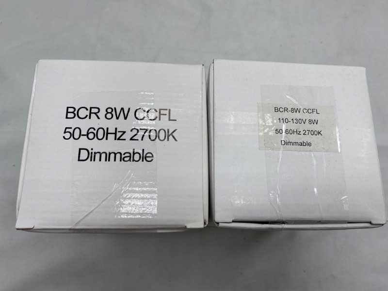Photo 1 of 2-Pack Lightbulbs BCR-8W CCFL 
