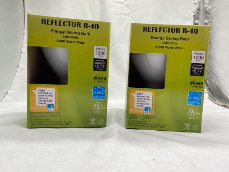Photo 1 of Broada Reflector R-40 Energy Saving Bulb (2 PCS)