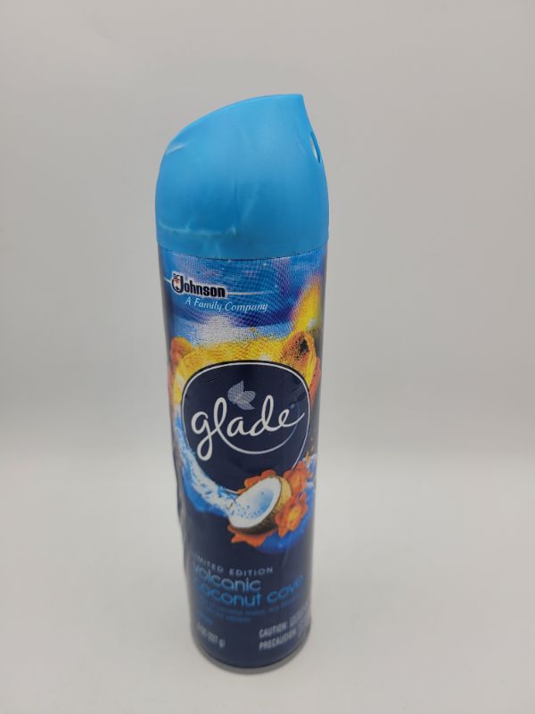 Photo 2 of Limited Edition Glade Room Spray Air Freshener, Volcanic Coconut Cove, 8.0 Ounce Volcanic Coconut Cove 8 Ounce (Pack of 1)