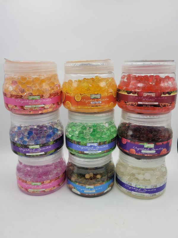 Photo 2 of 4 PACK Meadowoods Crystal Beads Wardrobe/Car Freshener - ASSORTED SCENTS