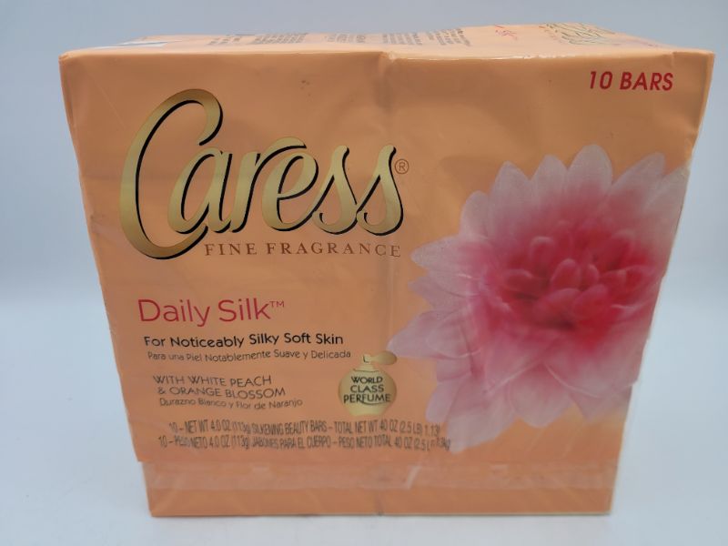 Photo 2 of Caress Beauty Bar Daily Silk 3.75 oz 10 Bars