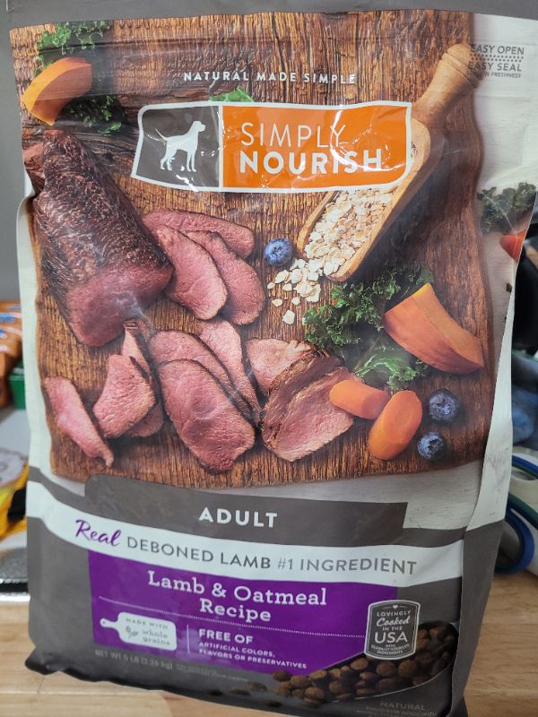 Photo 2 of Simply Nourish® Original Adult Dry Dog Food - Lamb & Oatmeal 5lb bag