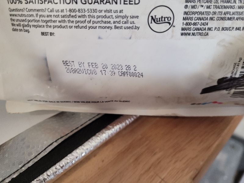Photo 3 of Nutro Ultra High Protein Natural Dry Dog Puppy Food with a Trio of Proteins from Chicken Lamb and Salmon, 4 lb. Bag