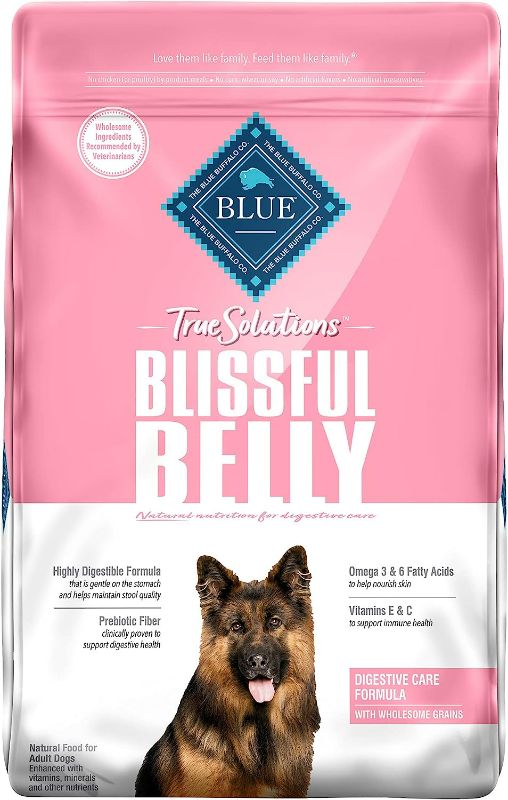 Photo 1 of Blue Buffalo True Solutions Blissful Belly Natural Digestive Care Adult Dry Dog Food, Chicken 24-lb