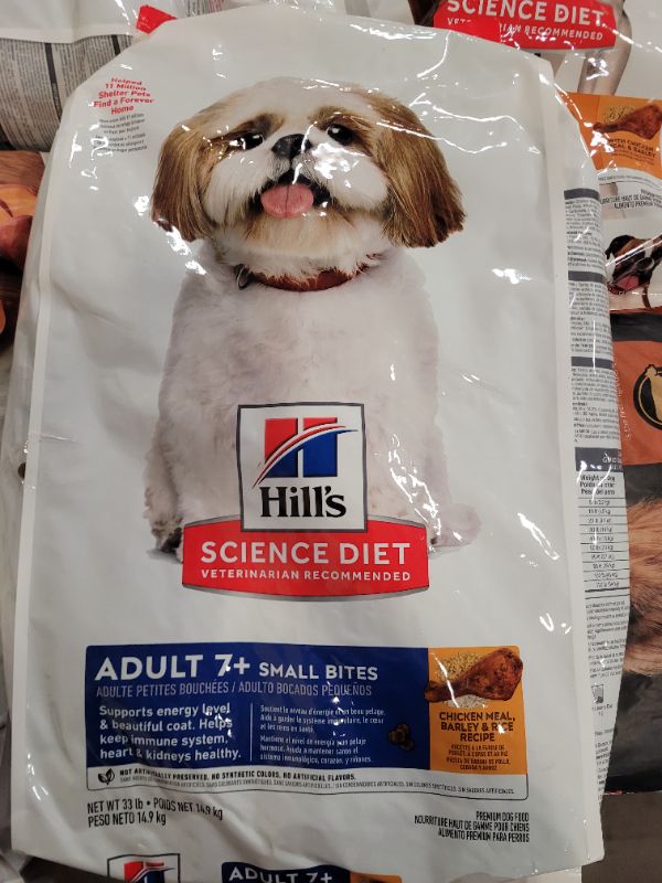 Photo 2 of Hill's® Science Diet® Adult Dry Dog Food - Small Bites, Chicken & Barley 33lbs