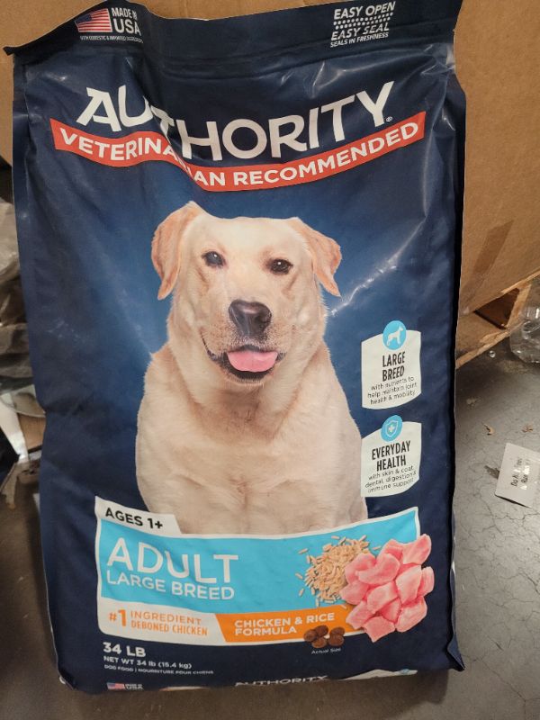 Photo 2 of Authority® Everyday Health Large Breed Adult Dry Dog Food - Chicken 30lbs