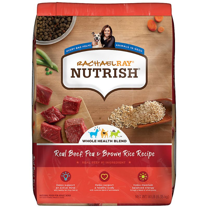 Photo 1 of Rachael Ray Nutrish Dry Dog Food All Life Stage - Beef, Pea, Brown Rice 14lbs