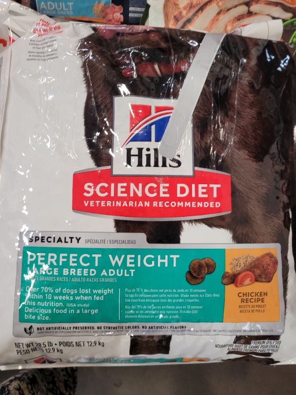 Photo 2 of Hill's Science Diet Perfect Weight Large Breed Adult Dry Dog Food - Chicken 28.5