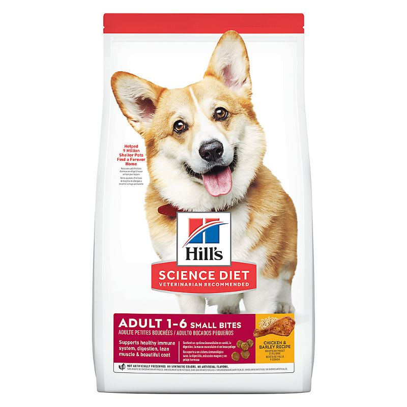 Photo 1 of Hill's® Science Diet® Adult Dry Dog Food - Small Bites, Chicken & Barley 35lb