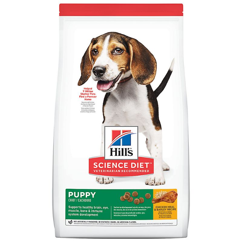 Photo 1 of Hill's Science Diet Puppy Dry Dog Food - Chicken & Barley 15.5lbs