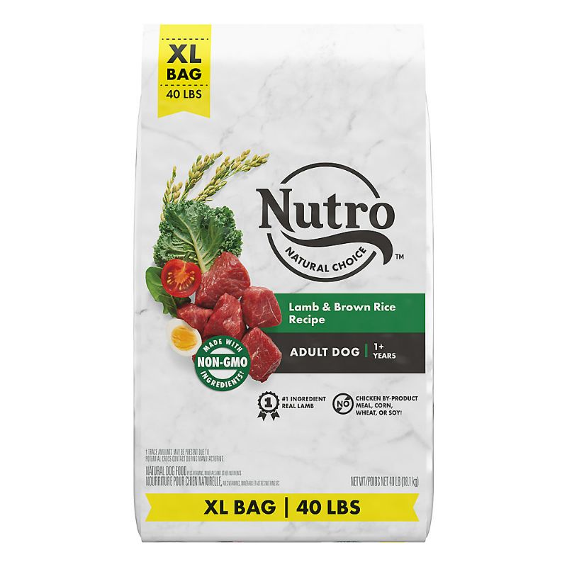 Photo 1 of Nutro Natural Choice™ Adult Dry Dog Food - Non-GMO, Lamb & Brown Rice 40lbs