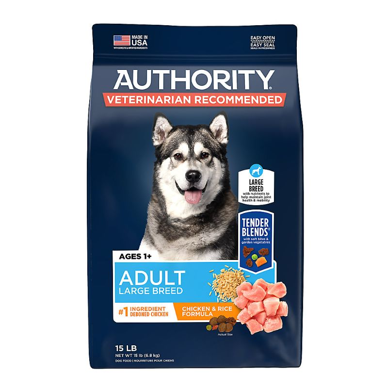 Photo 1 of Authority® Everyday Health Large Breed Adult Dry Dog Food - Chicken 15lbs