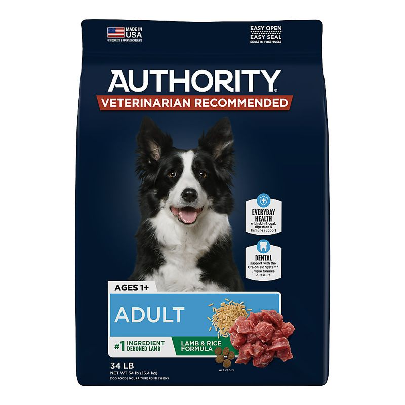 Photo 1 of Authority® Everyday Health Adult Dry Dog Food - Lamb 34lbs