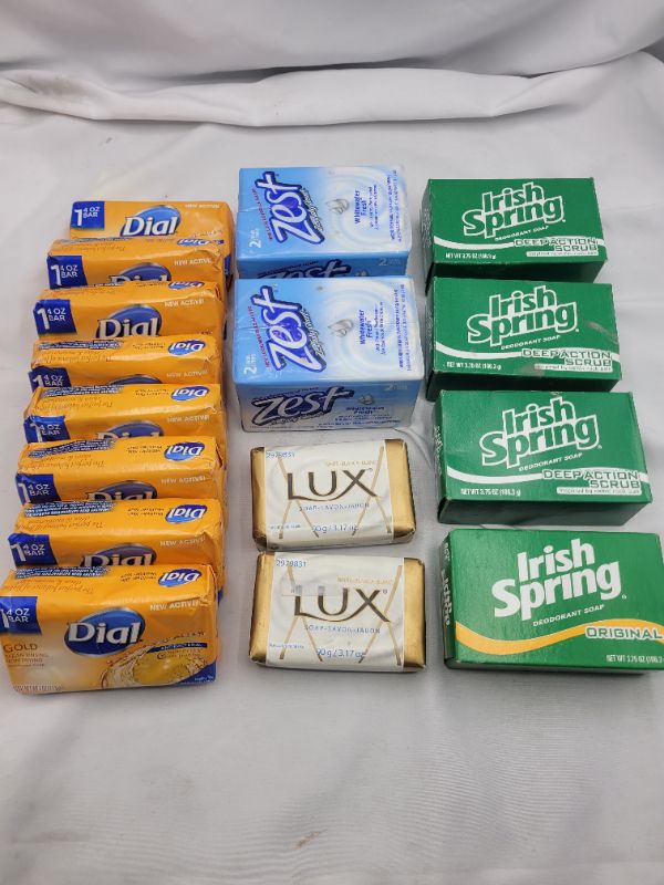 Photo 1 of 18 count Assorted Bar Soap Bundle
