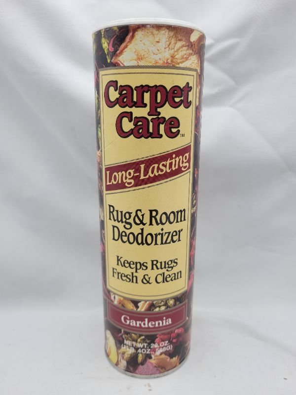 Photo 1 of 2 Count Vintage Carpet Care Long-Lasting Rug & Room Deodorizer Gardenia Sprinkle Powder 20oz