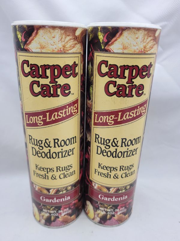 Photo 2 of 2 Count Vintage Carpet Care Long-Lasting Rug & Room Deodorizer Gardenia Sprinkle Powder 20oz