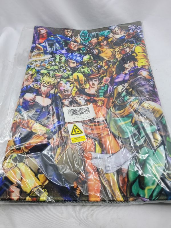 Photo 2 of JoJo's Bizarre Adventure Large Anime Mouse Pad XXL Extended Mat Desk Pad Gaming Mouse pad Long Non-Slip Rubber Mice Pads