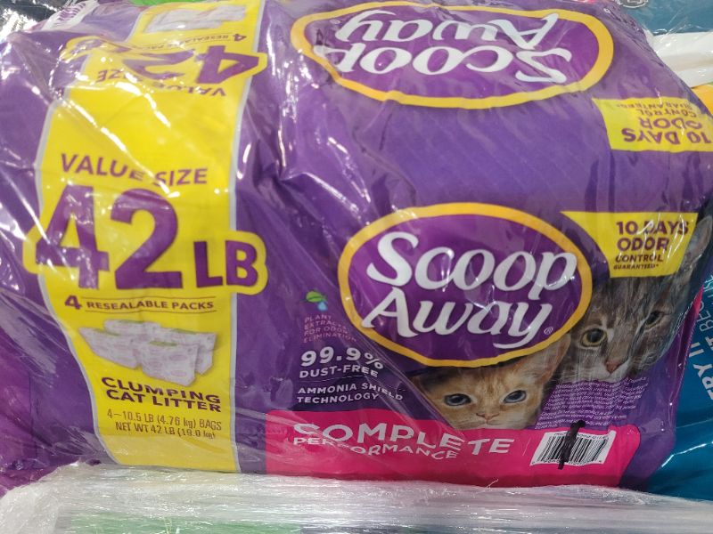Photo 2 of Scoop Away Complete Performance Fresh Scented Clumping Clay Cat Litter,42 lb