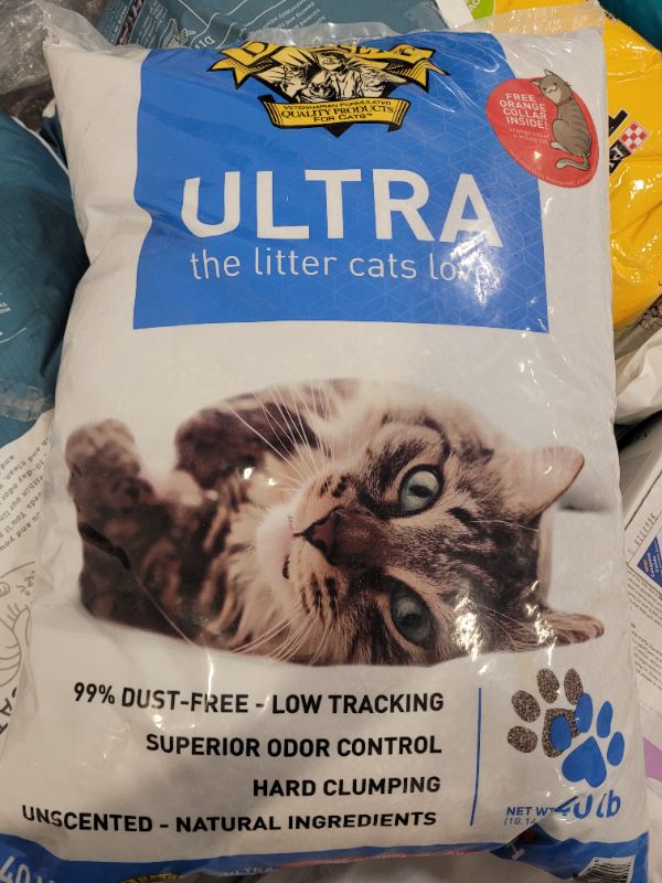Photo 2 of Dr. Elsey's Precious Cat Ultra Clumping Multi-Cat Clay Cat Litter - Unscented, Low Tracking 40 pound bag
